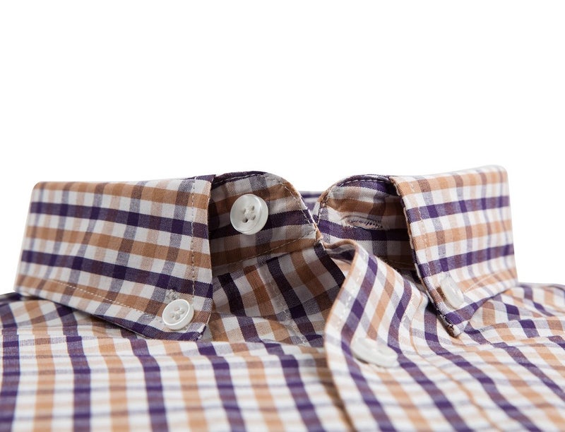 Double Pump Mens Button Down Shirts Cotton Long Sleeve Shirts Regular Fit (SL06A,L) - Image 2